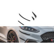 Maxton Design Maxton Design Front Bumper Wings (Canards) V.3 Ford Fiesta Mk8 ST / ST-Line