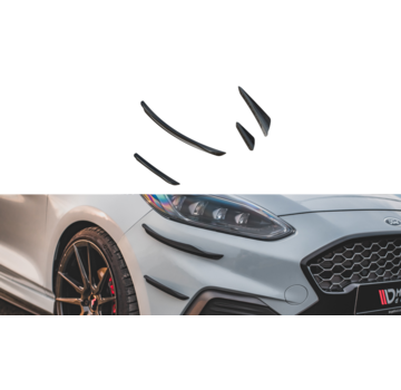 Maxton Design Maxton Design Front Bumper Wings (Canards) V.3 Ford Fiesta Mk8 ST / ST-Line