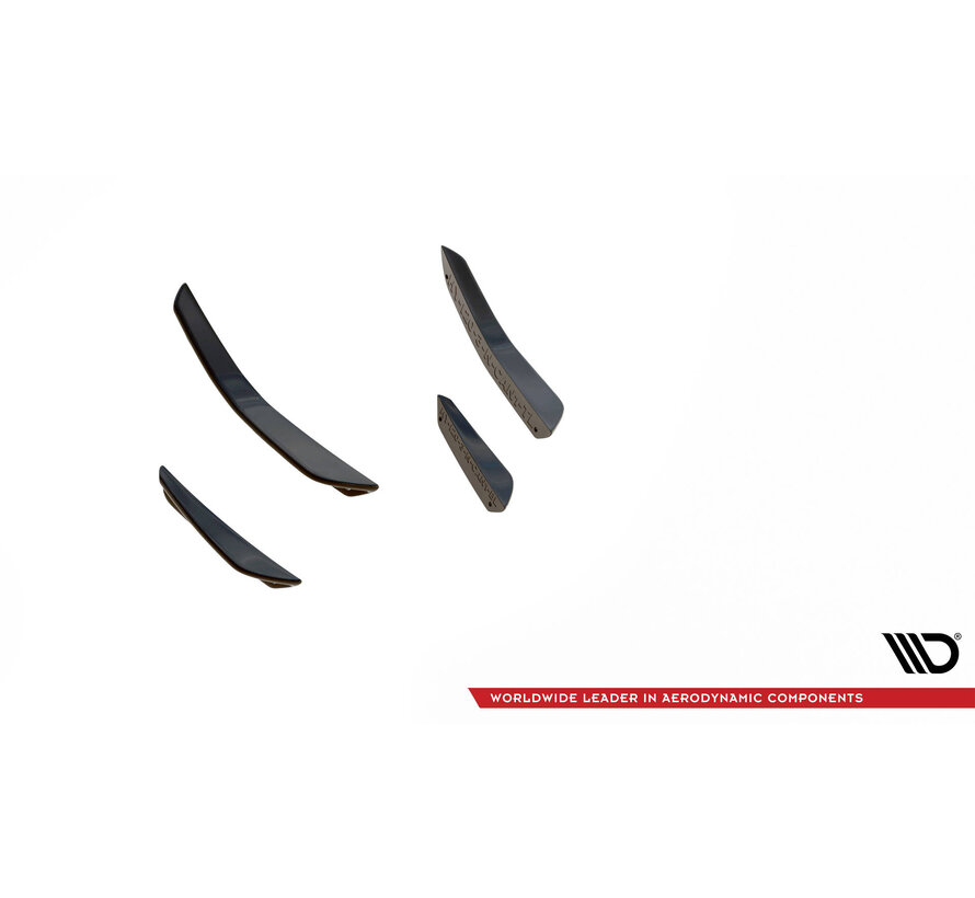 Maxton Design Front Bumper Wings (Canards) Hyundai I20 N Mk3