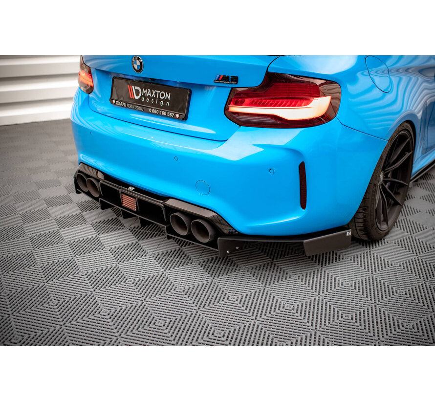 Maxton Design Rear Diffuser Racing passend voor BMW M2 F87
