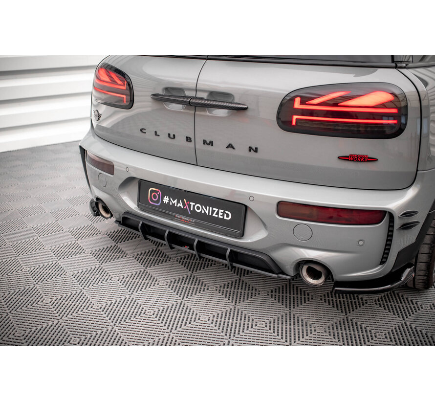 Maxton Design Street Pro Rear Diffuser Mini Cooper Clubman John Cooper Works F54