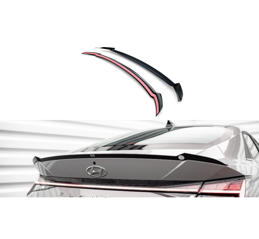 Maxton Design Spoiler Cap Hyundai Elantra Mk7