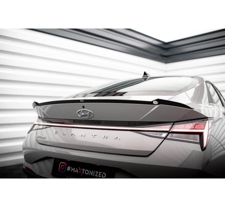 Maxton Design Spoiler Cap Hyundai Elantra Mk7