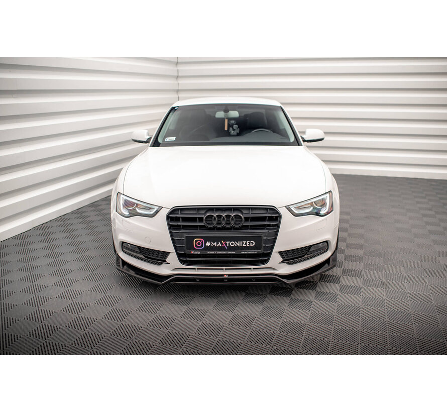 Maxton Design Front Splitter V.2 Audi A5 Coupe / Sportback 8T Facelift