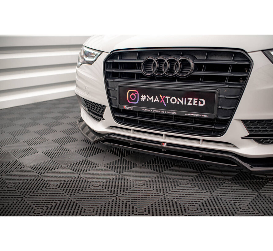 Maxton Design Front Splitter V.2 Audi A5 Coupe / Sportback 8T Facelift