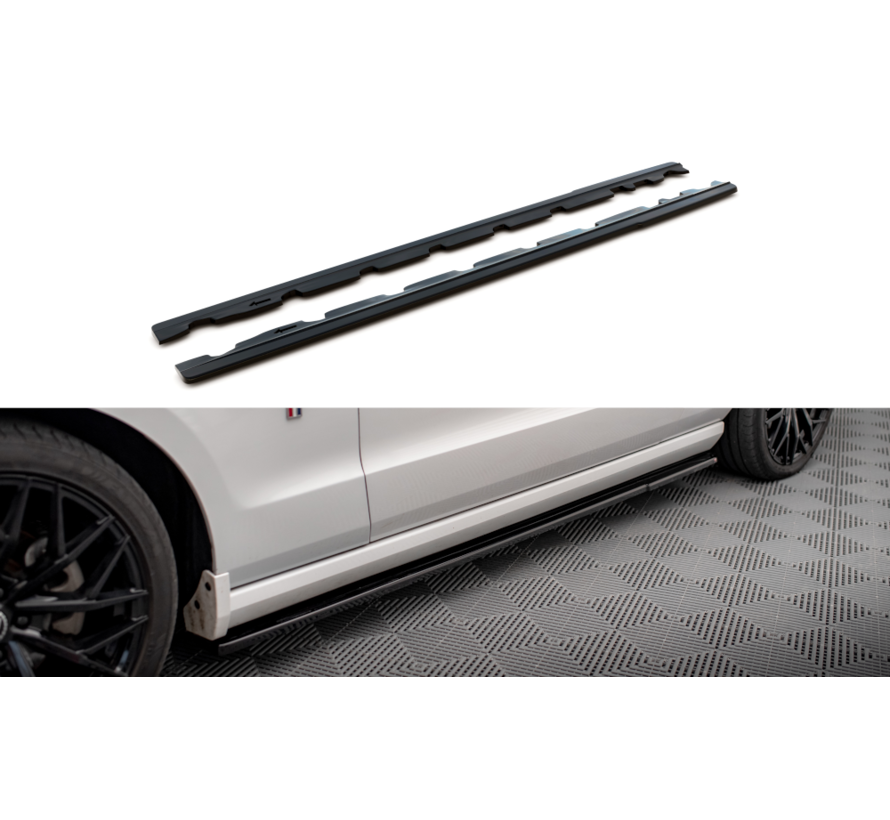 Maxton Design Side Skirts Diffusers Ford Mustang Mk5 Facelift