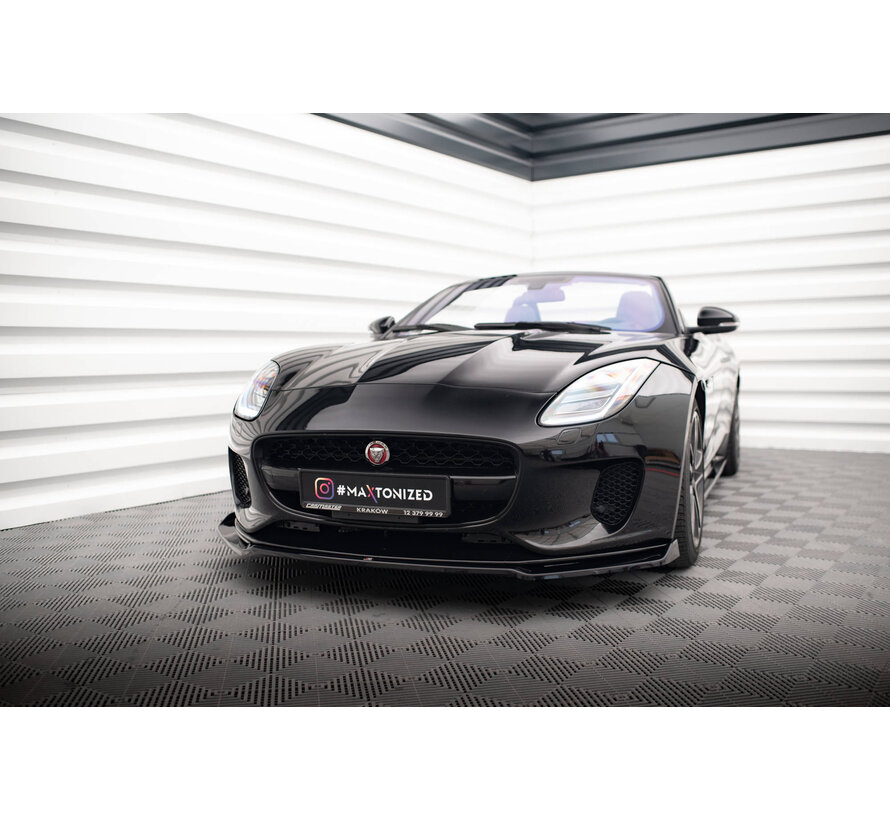 Maxton Design Front Splitter V.2 Jaguar F-Type Mk1 Facelift