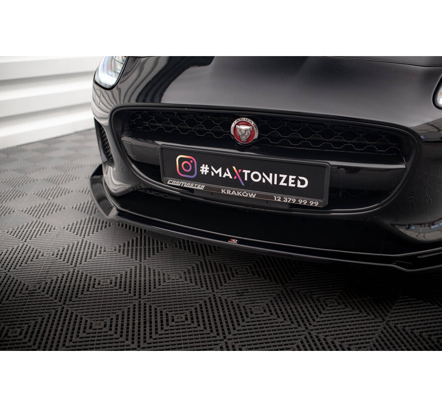 Maxton Design Front Splitter V.2 Jaguar F-Type Mk1 Facelift