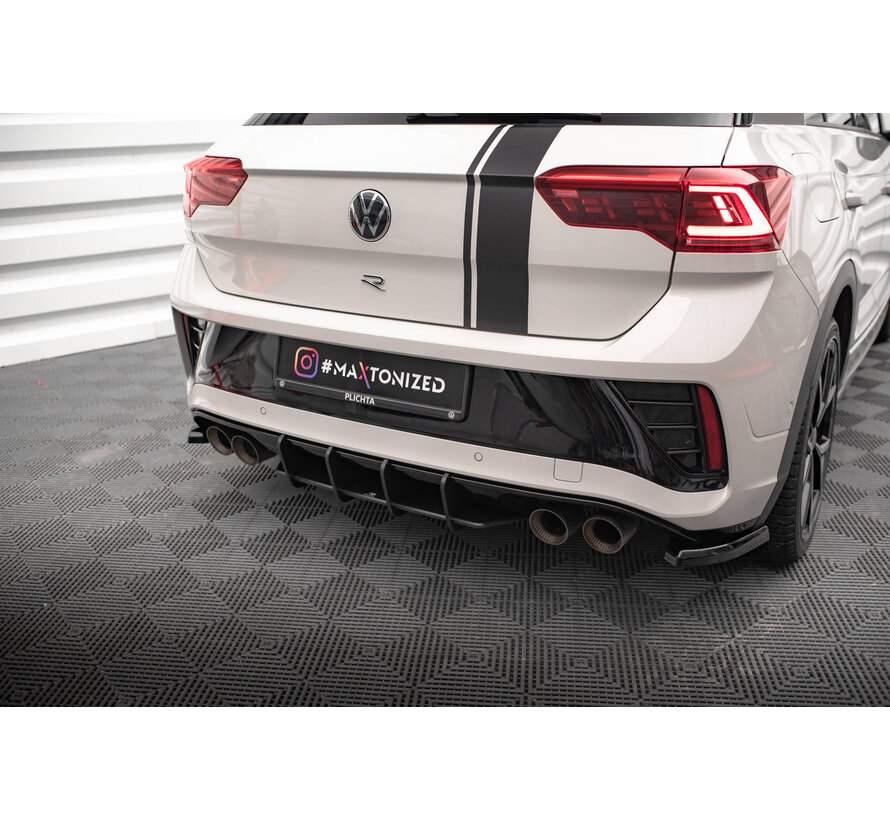 Maxton Design Street Pro Rear Diffuser Volkswagen T-Roc R Mk1 Facelift