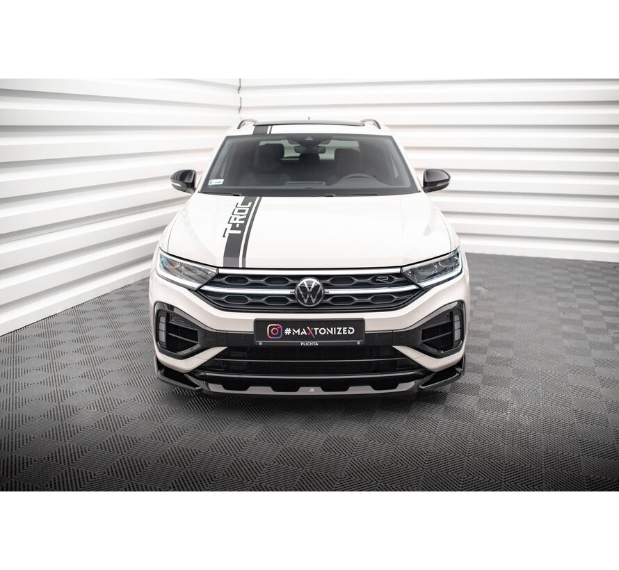 Maxton Design Front Splitter V.2 Volkswagen T-Roc R Mk1 Facelift