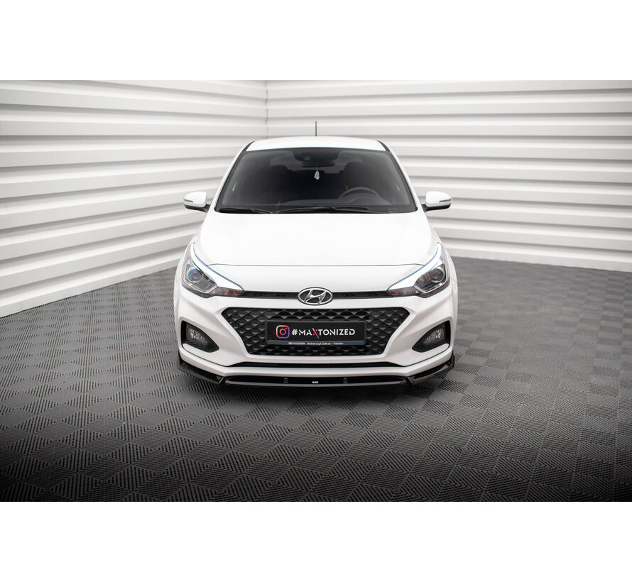 Maxton Design Front Splitter V.2 Hyundai I20 Mk2 Facelift