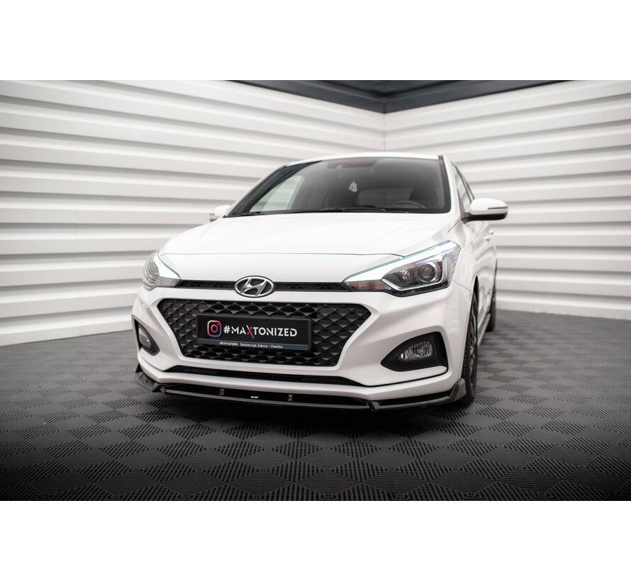 Maxton Design Front Splitter V.2 Hyundai I20 Mk2 Facelift