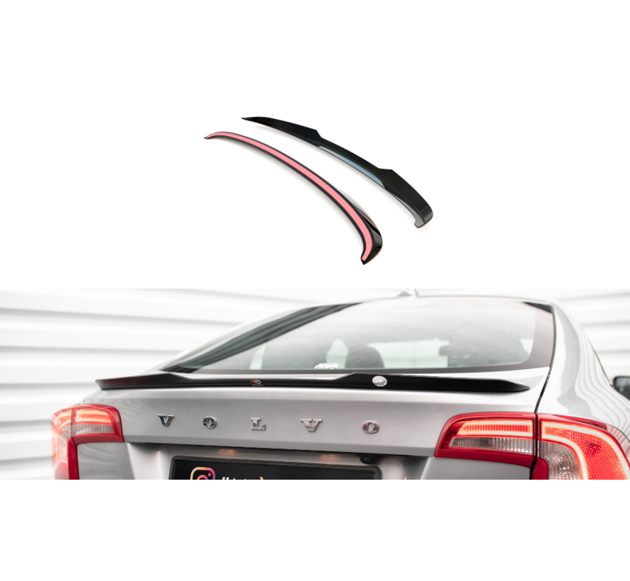 Maxton Design Spoiler Cap Volvo S60 R-Design Mk2