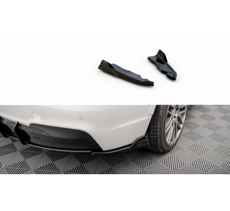 Maxton Design Rear Side Splitters BMW X3 M-Pack F25