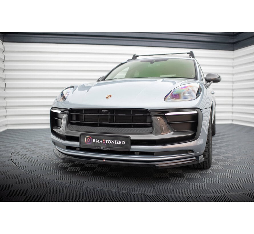 Maxton Design Front Splitter Porsche Macan Mk1 Facelift 2