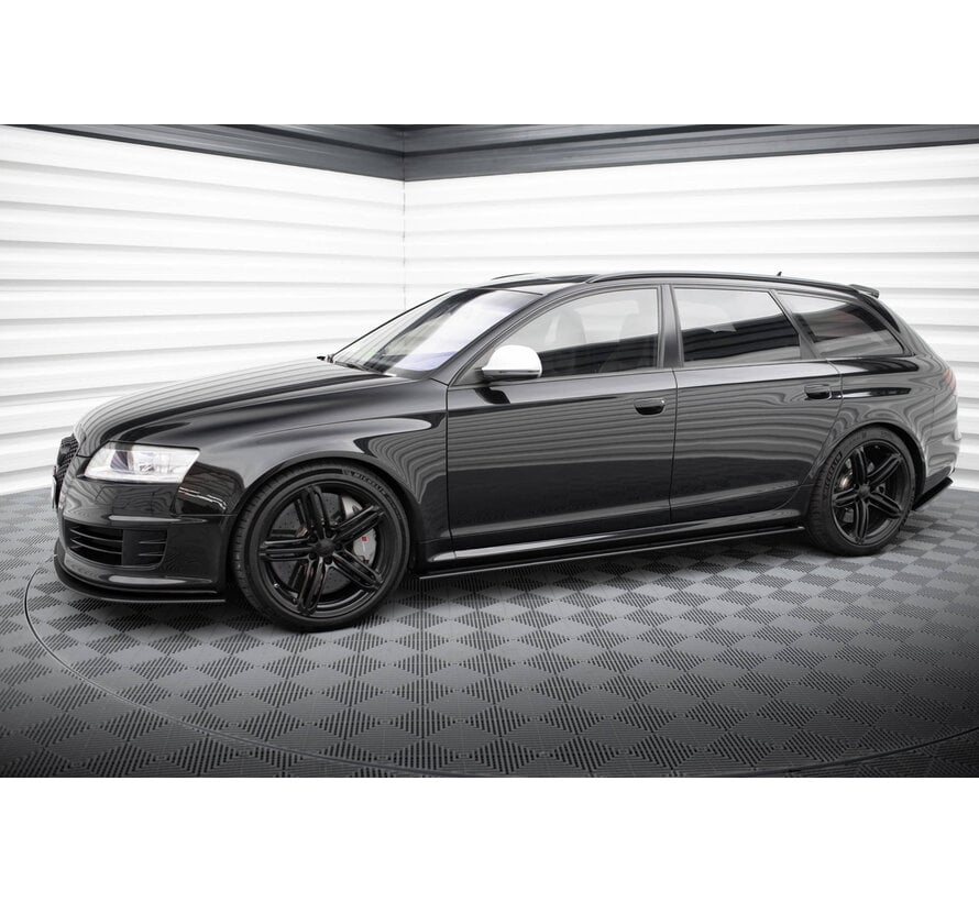 Maxton Design Street Pro Side Skirts Diffusers Audi RS6 Avant C6