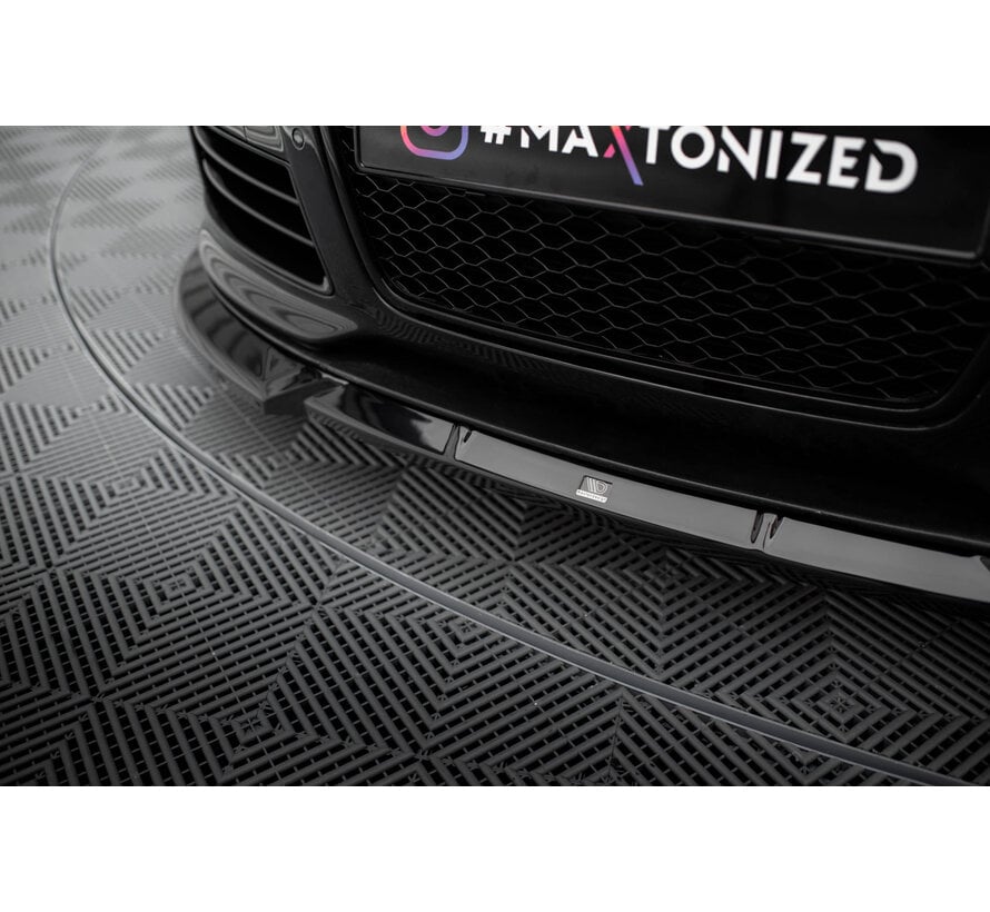 Maxton Design Front Splitter V.2 Audi RS6 Avant C6