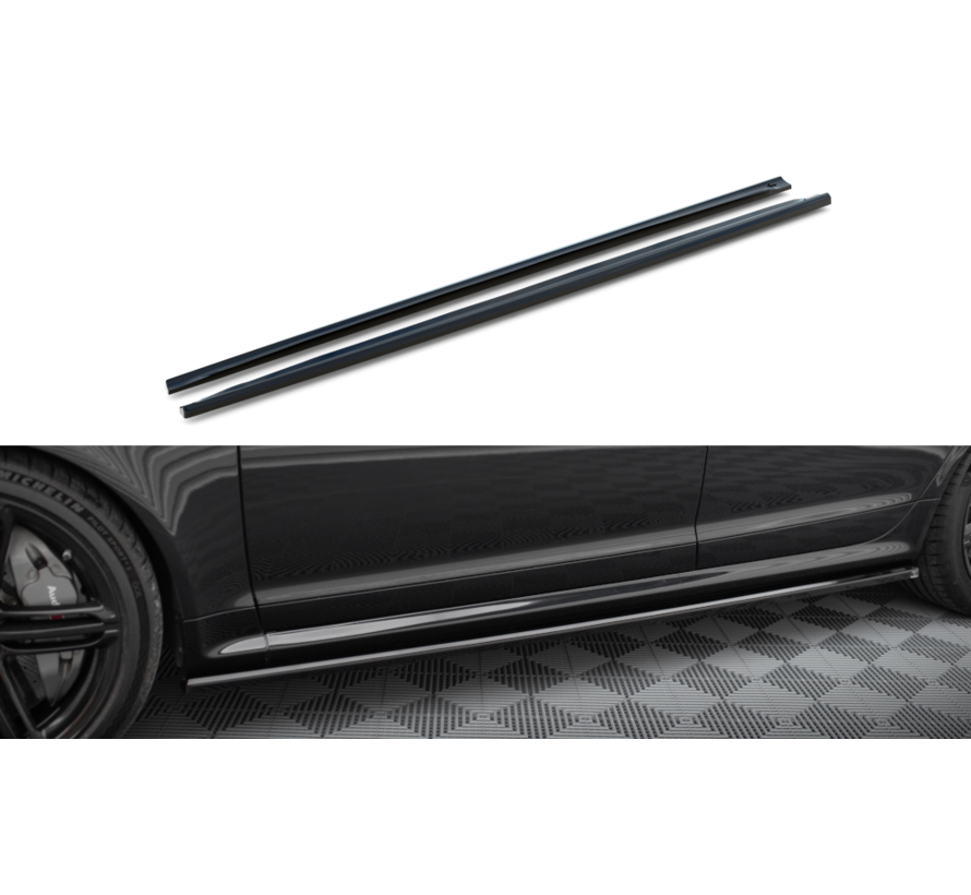 Maxton Design Side Skirts Diffusers V.2 Audi RS6 Avant C6