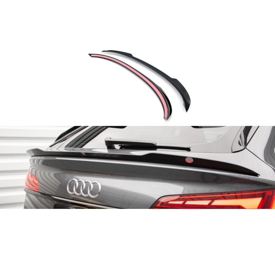 Maxton Design Lower Spoiler Cap Audi SQ5 Sportback Mk2 Facelift