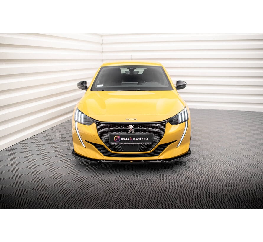 Maxton Design Front Splitter V.1 Peugeot 208 GT Mk2