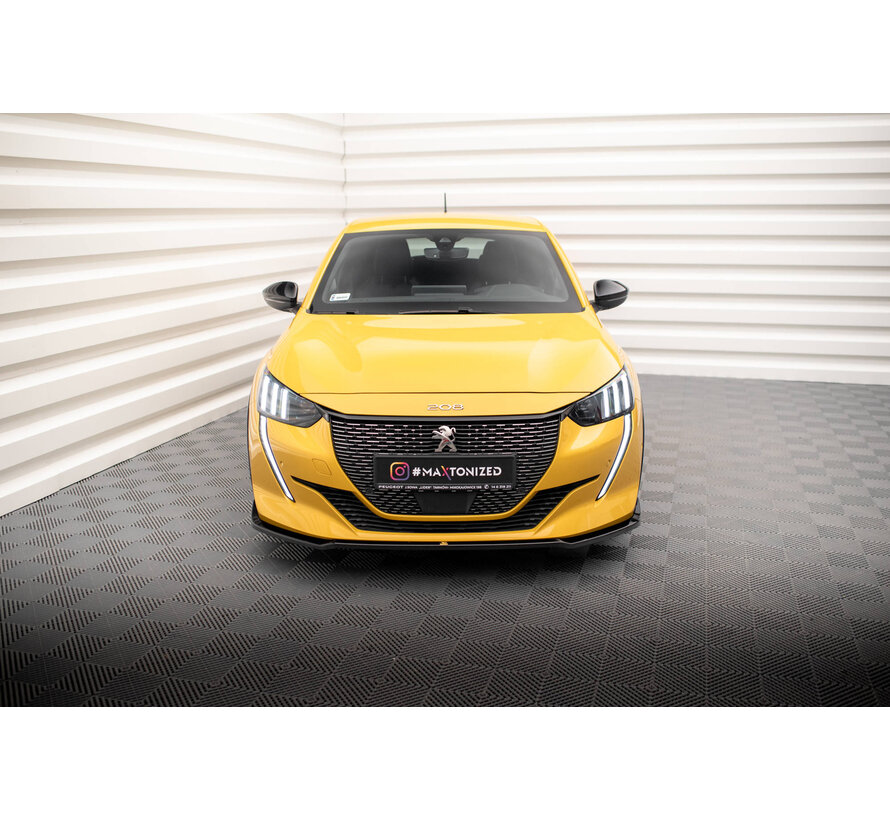 Maxton Design Front Splitter V.2 Peugeot 208 GT Mk2