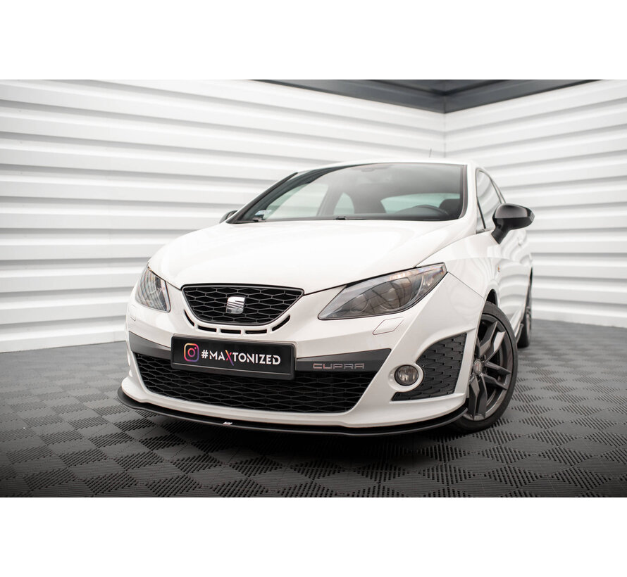 Maxton Design Street Pro Front Splitter Seat Ibiza Cupra Sport Coupe Mk4