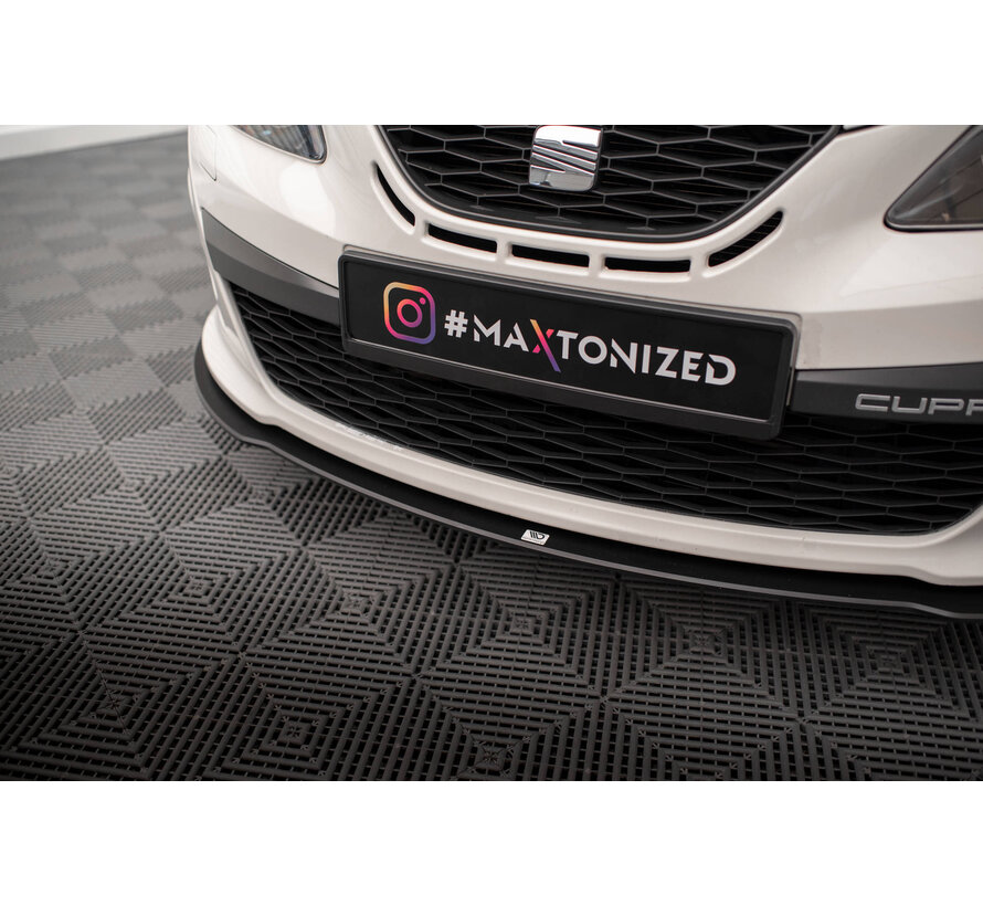 Maxton Design Street Pro Front Splitter Seat Ibiza Cupra Sport Coupe Mk4