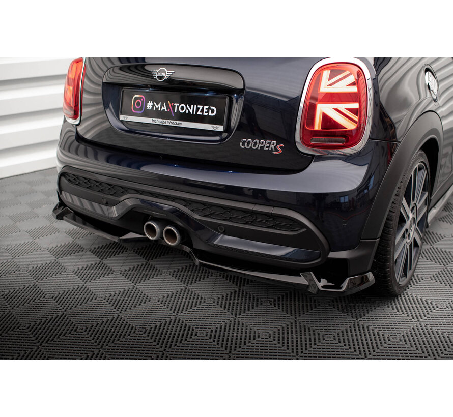 Maxton Design Central Rear Splitter Mini Cooper S F56 Facelift