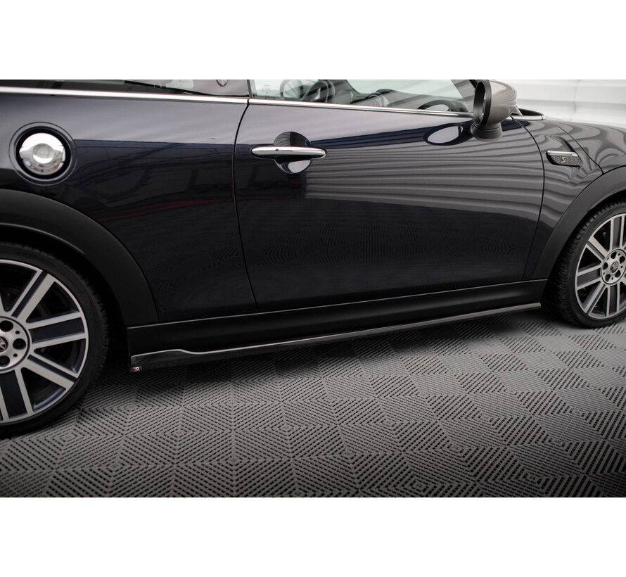 Maxton Design Side Skirts Diffusers Mini Cooper S F56 Facelift