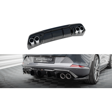 Maxton Design REAR VALANCE V.3 + EXHAUST ENDS IMITATION CUPRA FORMENTOR MK1