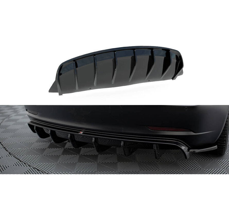 Maxton Design Rear Valance V.2 Tesla Model 3