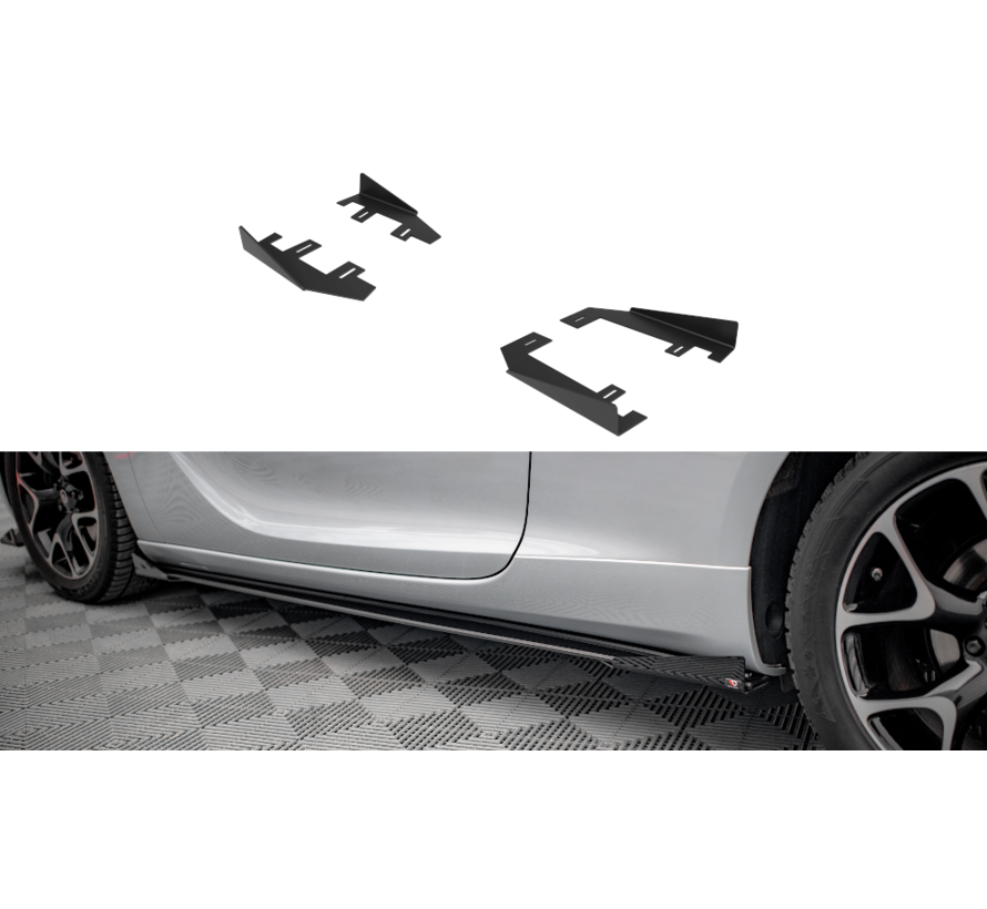 Maxton Design Side Flaps Opel Astra GTC OPC-Line J