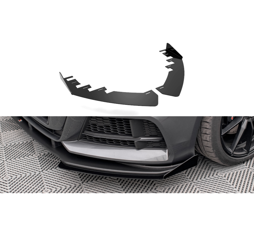 Maxton Design Front Flaps Audi S3 / A3 S-Line Sportback 8V Facelift