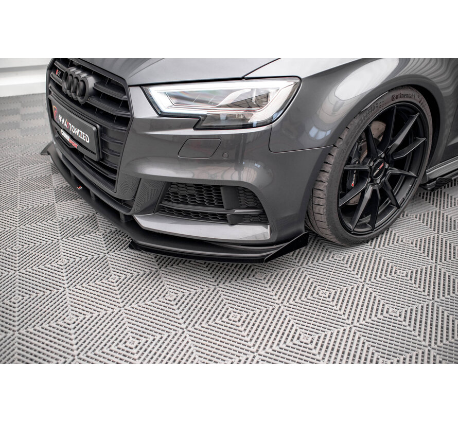 Maxton Design Front Flaps Audi S3 / A3 S-Line Sportback 8V Facelift