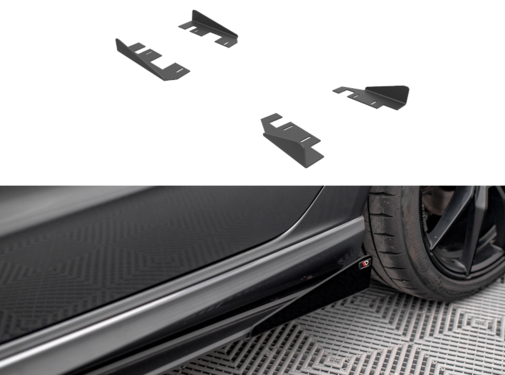 Maxton Design Maxton Design Side Flaps Audi S3 / A3 S-Line Sportback 8V Facelift