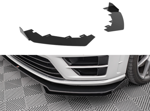Maxton Design Maxton Design Front Flaps Volkswagen Golf R Mk7