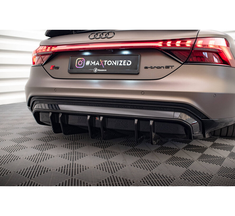 Maxton Design Rear Valance Audi e-Tron GT / RS GT Mk1