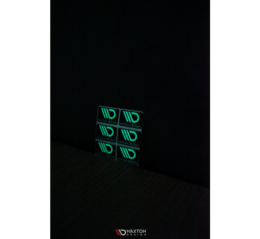 Maxton Design 3D Photoluminescence Sticker (6pcs.) Hallowen Special