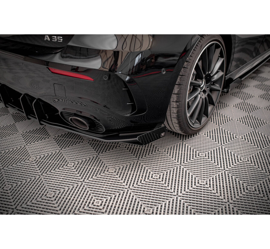 Maxton Design Rear Side Flaps Mercedes A35 AMG Hatchback Aero Pack W177