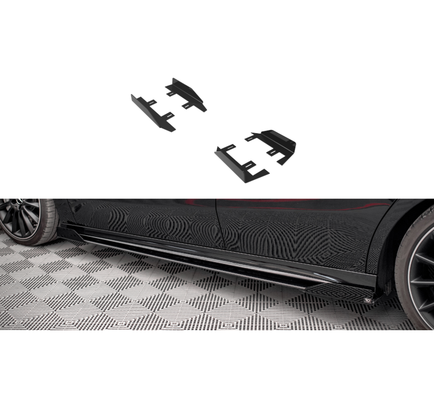 Maxton Design Side Flaps Mercedes A35 AMG / AMG-Line Aero Pack W177