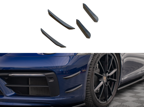 Maxton Design Maxton Design Front Bumper Wings (Canards) Porsche 911 Carrera Aero 992