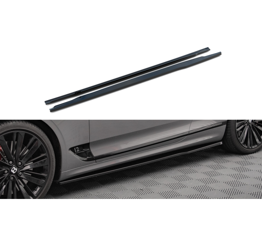 Maxton Design Side Skirts Diffusers Bentley Continental GT Mk3