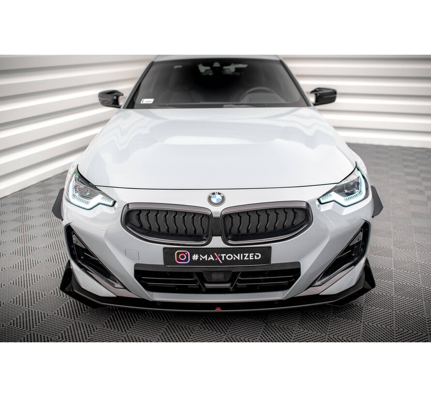 Maxton Design Front Bumper Wings (Canards) BMW 2 Coupe M-Pack / M240i G42