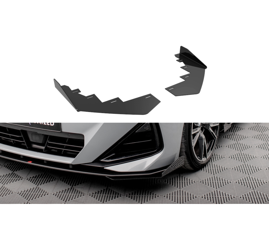 Maxton Design Front Flaps passend voor BMW 2 Coupe M-Pack / M240i G42