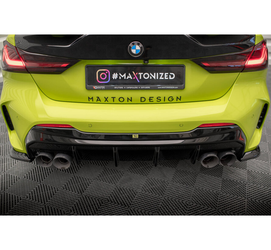 Maxton Design Rear Valance V.3 passend voor BMW 1 F40 M-Pack/ M135i (Double Exhaust Version)
