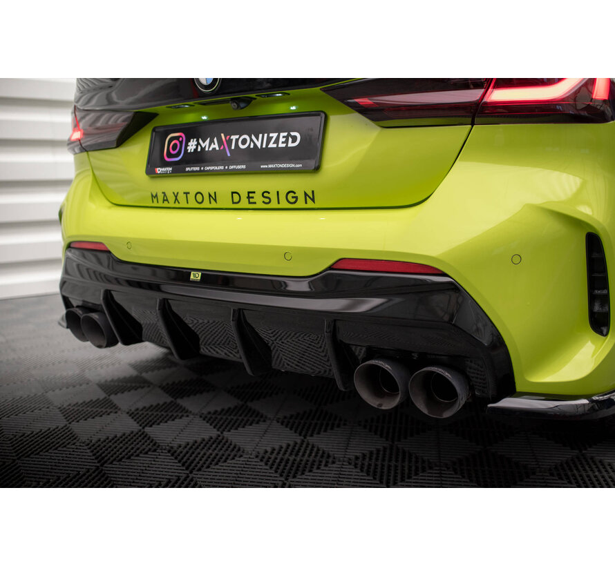Maxton Design Rear Valance V.3 passend voor BMW 1 F40 M-Pack/ M135i (Double Exhaust Version)