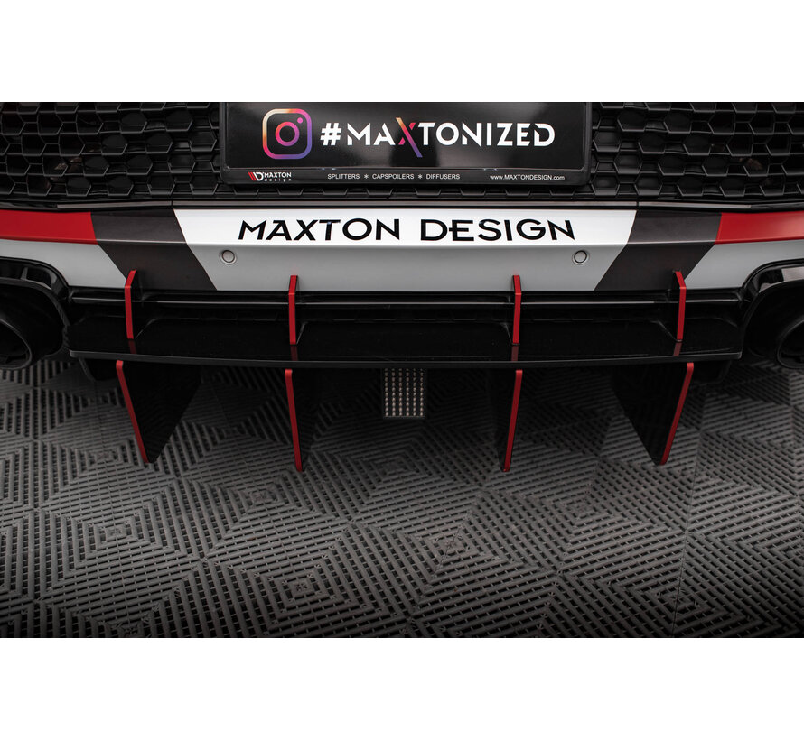 Maxton Design Street Pro Rear Diffuser Audi R8 Mk2 Facelift