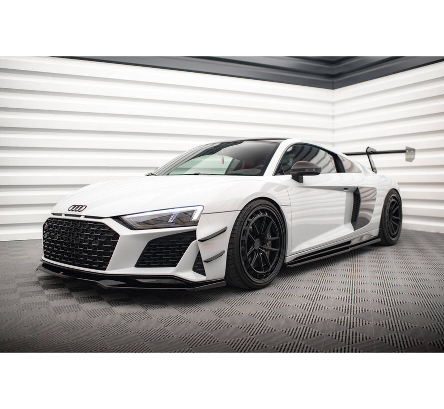 Maxton Design Front Bumper Wings (Canards) Audi R8 Mk2 Facelift