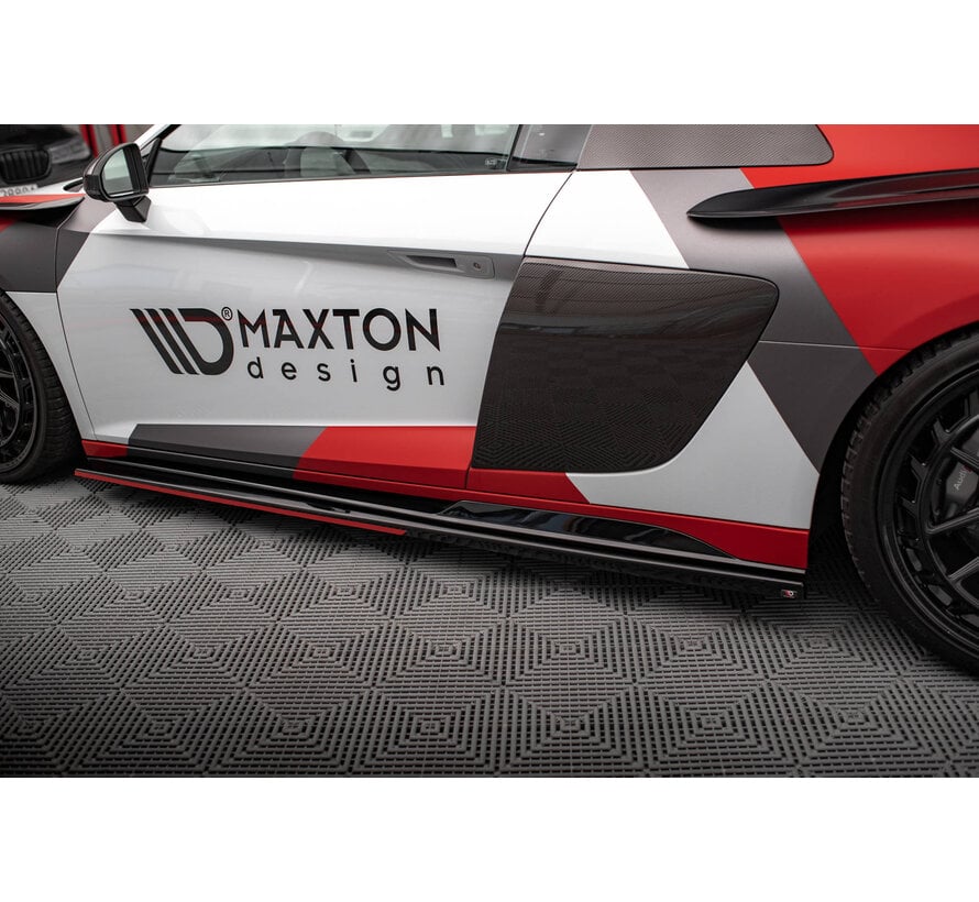 Maxton Design Side Skirts Diffusers Audi R8 Mk2 Facelift