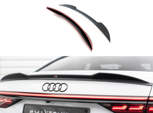 Maxton Design Maxton Design Spoiler Cap 3D Audi A8 / A8 S-Line / S8 D5